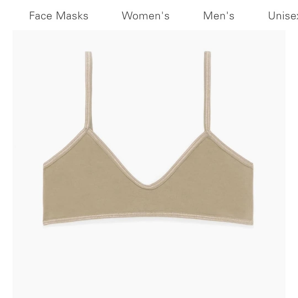 Los Angeles apparel beige bralette